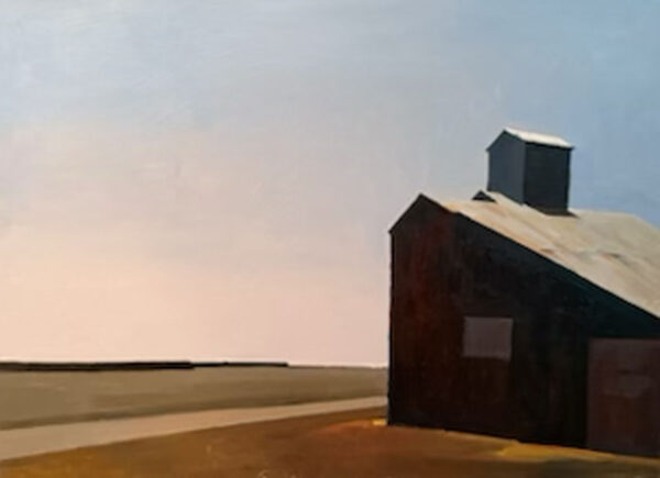 Sitting in the Sun 24" x 34" oil